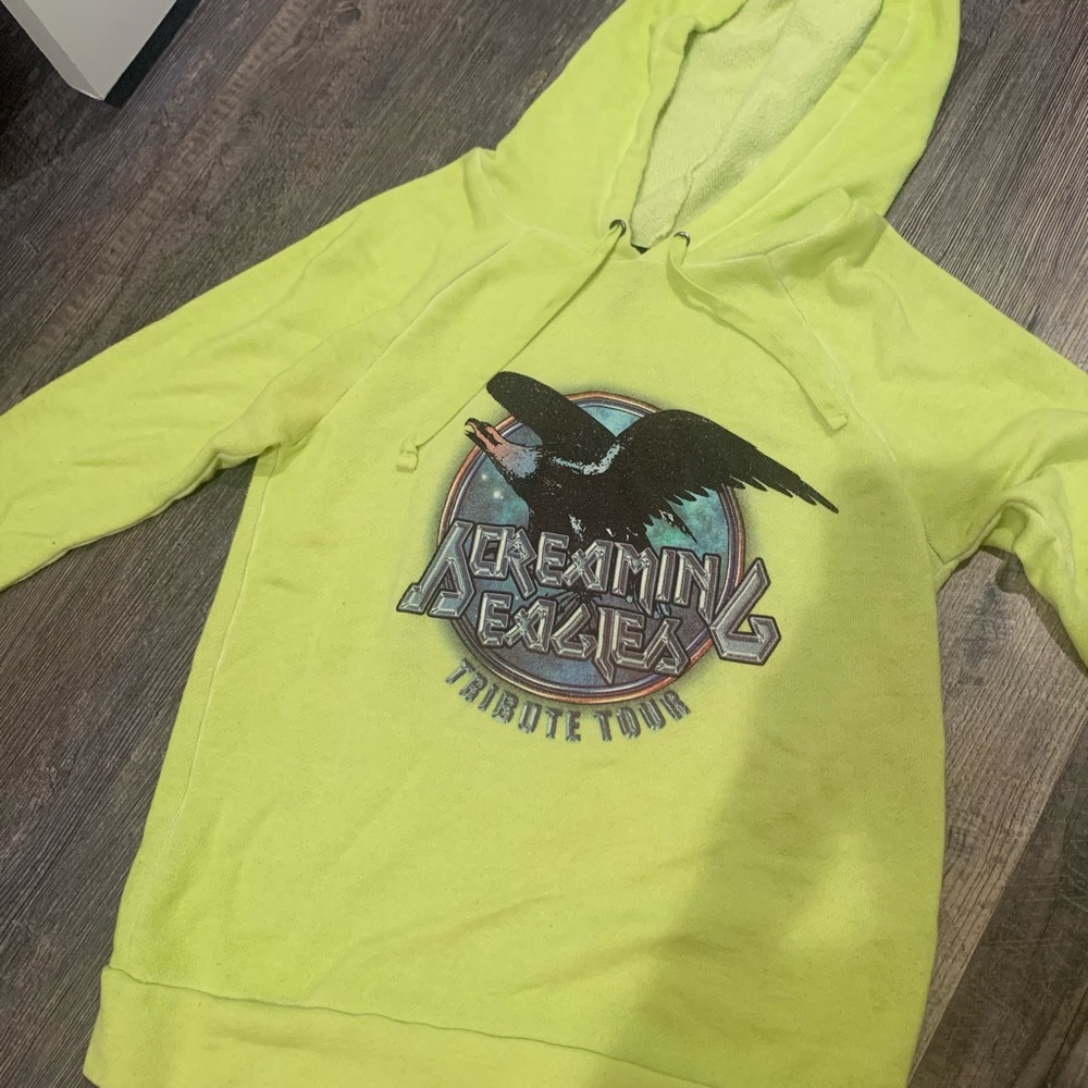 Nollie Vintage Band Hoodie Pac Sun Screaming Eagles Size Large